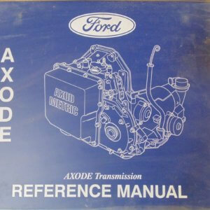 Ford Axode Automatic Transmission Service Manual