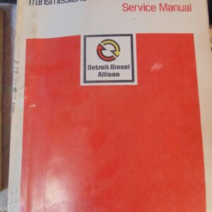 Allison DP8000 Transmissions Service Manual SA1228D