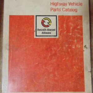 Detroit Diesel Series 53 Engines Highway Vehicle and Parts Catalog