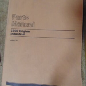 Caterpillar 3306 Engine Industrial Parts Manual