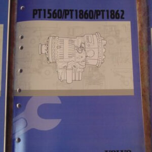 Volvo PT 1560/PT1860/PT1862 Transmission Service Manual