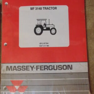 Massey Ferguson 3140 Tractor Parts Manual