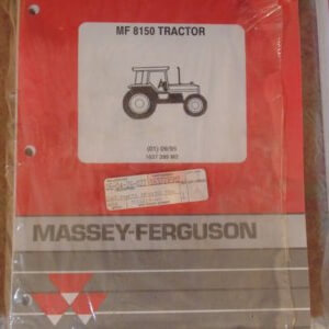 Massey Ferguson 8150 Tractor Parts Manual