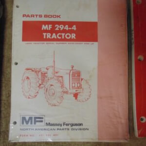 Massey Ferguson 294-4 Tractor Parts Manual