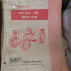 Massey Ferguson 154-4S Tractor Parts Manual