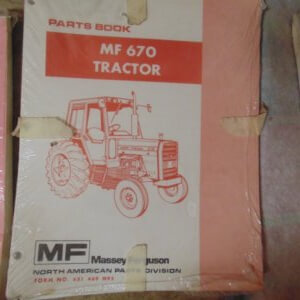 Massey Ferguson 670 Tractor Parts Manual