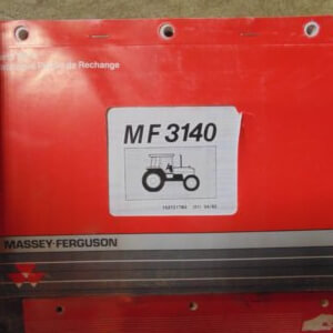Massey Ferguson 3140 Tractor Parts Manual