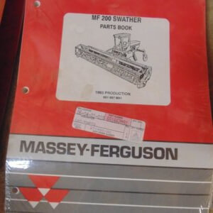 Massey Ferguson 200 Swather Parts Manual