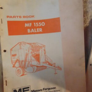 Massey Ferguson 1550 Baler Parts Manual