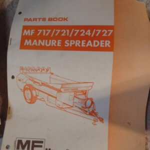 Massey Ferguson 717/721/724/727 Manure Spreader Parts Manual