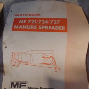 Massey Ferguson 721/724/727 Manure Spreader Parts Manual