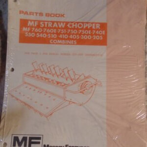 Massey Ferguson Straw Chopper Parts Manual