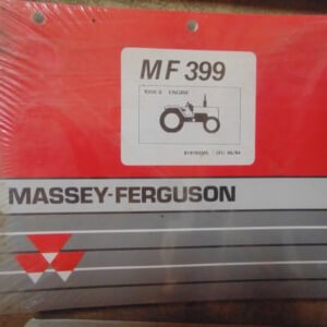 Massey Ferguson 399 Tractor Parts Manual
