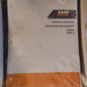 Case CX460 Crawler Excavator Tier 3 Parts Manual