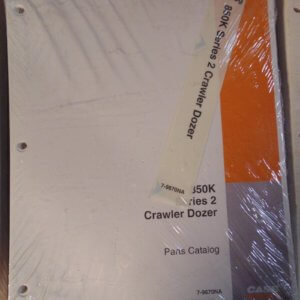 Case 850K Crawler Dozer Series 2 Parts Manual