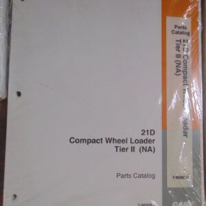 Case 21D Compact Wheel Loader Tier 2 Parts Manual