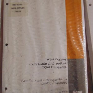 Case 750H Crawler Dozer Parts Manual