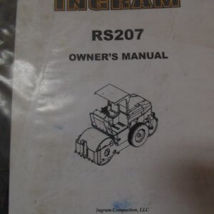 Ingram RS207 Operator Manual