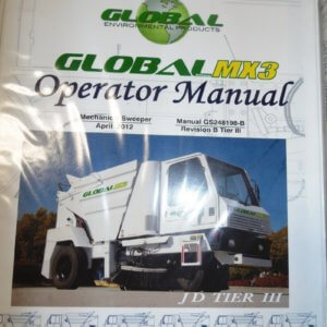 Global MX3 Mechanical Sweepers Operator Manual