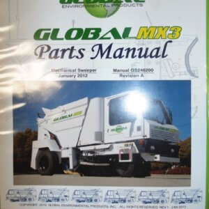 Global MX3 Mechanical Sweepers Parts Manual