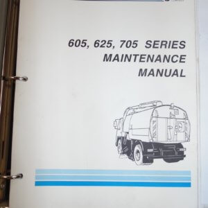 Johnston 605/625/705 Series Mechanical Sweeper Maintenance Manual