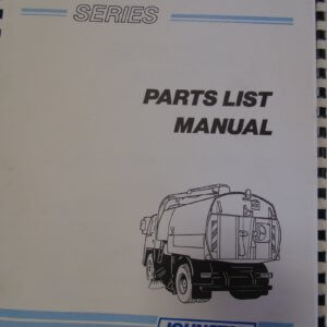 Johnston 600 & 700 Series Mechanical Sweeper Parts Manual