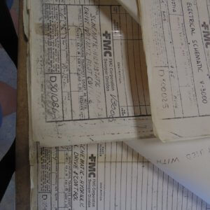 FMC Johnston Sweepers Schematics