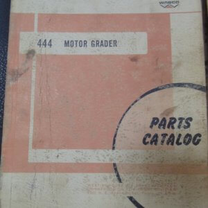 Wabco 444 Motor Grader Parts Manual