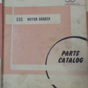 Wabco 555 Motor Grader Parts Manual