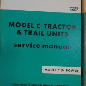 Wabco Model C Tractor & Trail Units Service Manual
