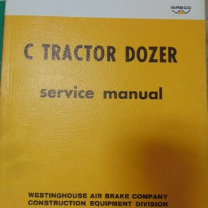 Wabco C Tractor Dozer Service Manual