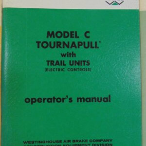 Wabco Model C Tournapull with Trail Units Operator Manual