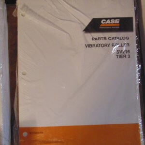 Case SV216 Vibratory Roller Parts Manual