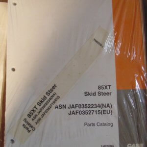 Case 85XT Skid Steer Parts Manual