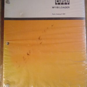Case W11B Loader Parts Manual