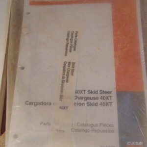 Case 40XT Skid Steer Parts Manual