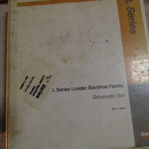 Case "L" Series Loader Backhoe Family Schematic Set