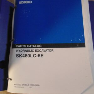 Kobelco SK480LC-6E Hydraulic Excavator Parts Manual