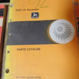 John Deere 992E LC Excavator Parts Manual
