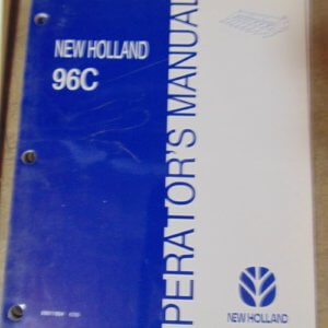New Holland 96C Operator Manual