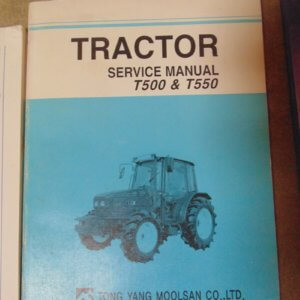 Tong Yang Moolsan T500 & T550 Tractor Service Manual
