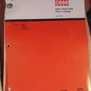 Case 4694 Tractor Parts Manual