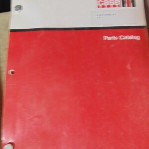 Case 1010 Combine Parts Manual