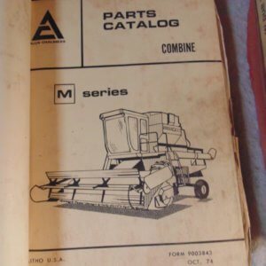 Allis Chalmers 75M Combine Parts Manual