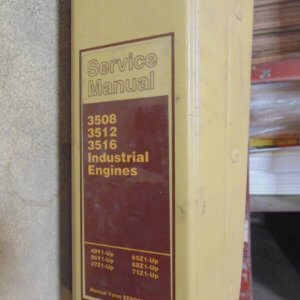 Caterpillar 3508, 3512, 3516 Industrial Engines 49Y1, 65Z1, 27Z1, 95Y1, 68Z1, 71Z1 Service Manual