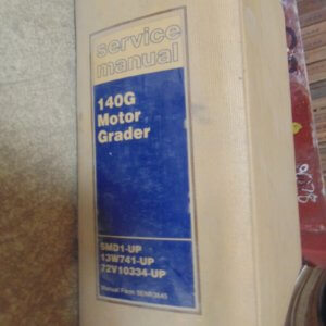 Caterpillar 140G Motor Grader 5MD1, 13W741, 72V10334 Service Manual