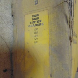 Caterpillar 130G, 140G Motor Graders 12W, 13W, 72V, 74V, 81V Service Manual