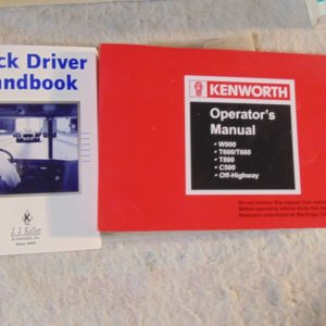 Kenworth W900, T600/T660, T800, C500 Off Highway Operations Manual