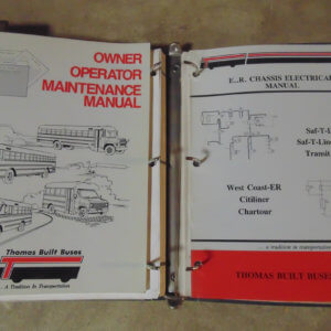 Thomas Bus Electrical, Front Axles Owner Maintenance Manual