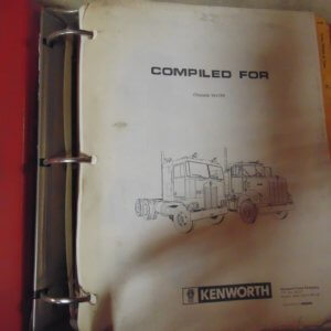 Kenworth Compiled Chassis Custom Shop Manual